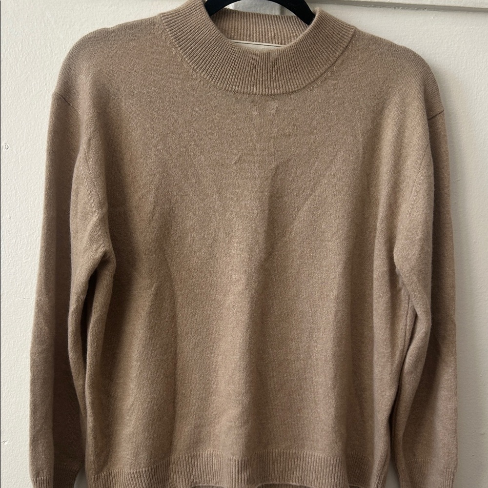 Men's Onward Reserve - the Hedges -  Cashmere Tan Crewneck Sweater S